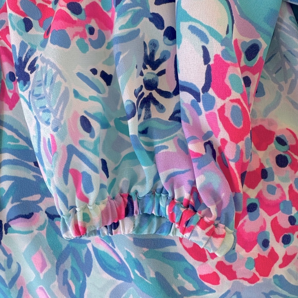 NWOT Lilly Pulitzer Elsa Silk Top - Picture 7 of 7